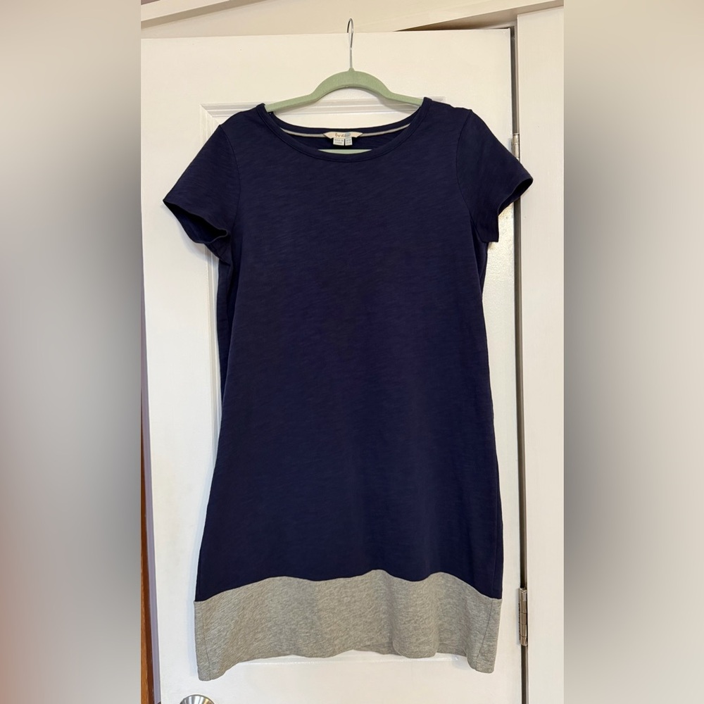Boden Navy Blue T-shirt Dress